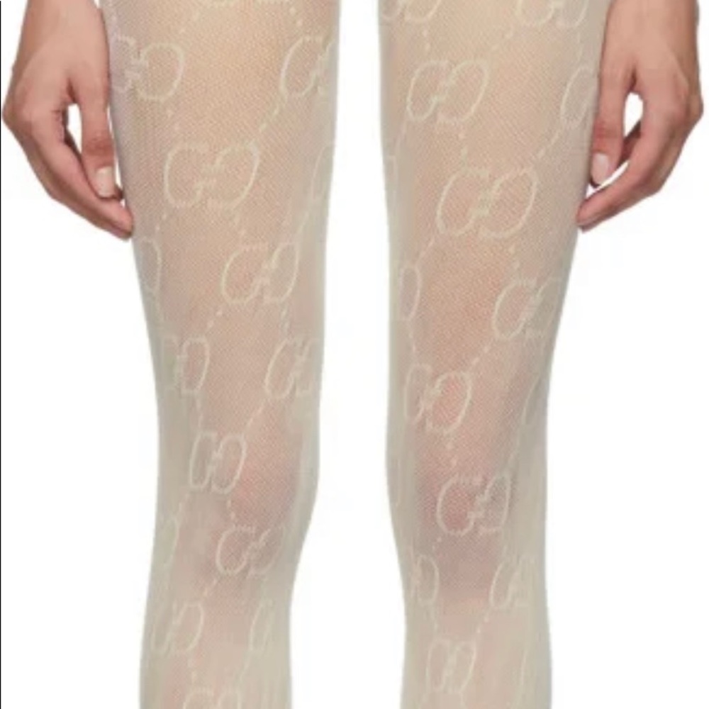 Gucci gg logo tights